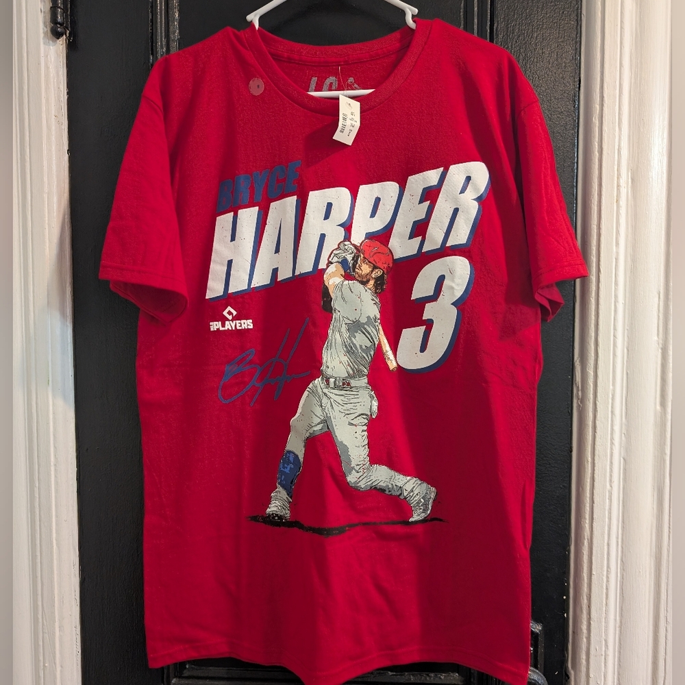 Bryce Harper tee shirt Philadelphia Phillies BNWT Men's